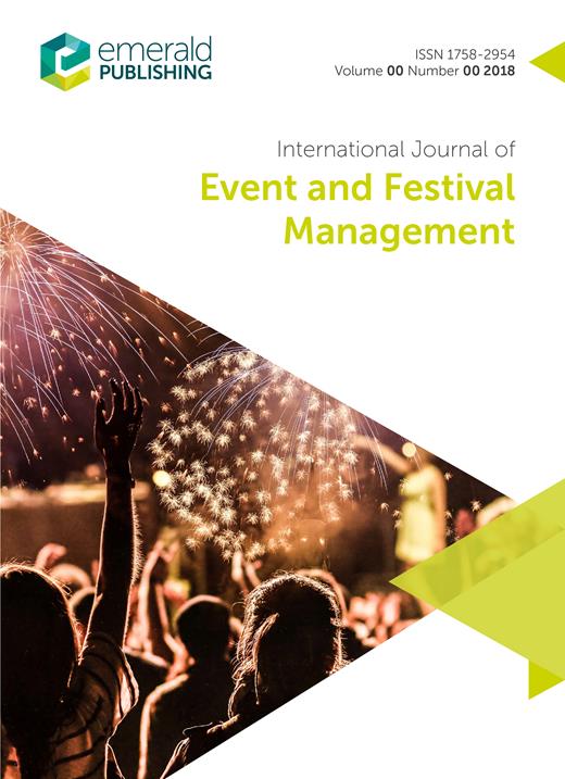 International Journal of Event and Festival Management Cover Image for Volume 11, Issue 1